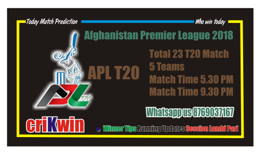 Today Match Prediction NAN vs PAK APL T20 4th Match