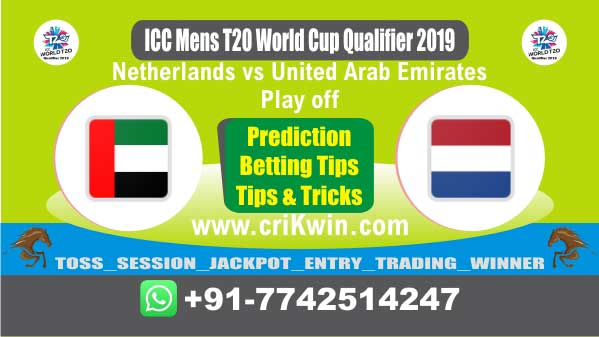 WC T20 Qualifier 100% Sure Today Match Prediction winning chance of UAE vs NED Play off Cricket True Astrology Winner Toss Tips Who will win today