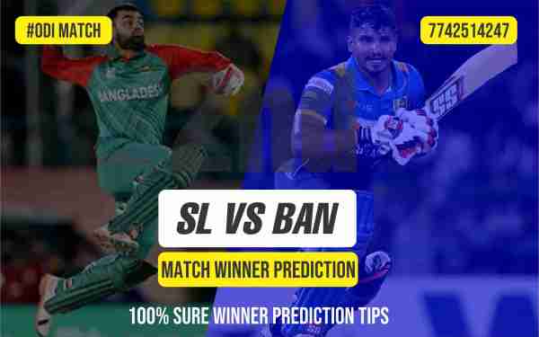 Today Match Prediction Sri Lanka vs Bangladesh 2nd ODI Match Who Will Win SL vs Ban? Sl vs Ban SL vs Ban cricline prediction