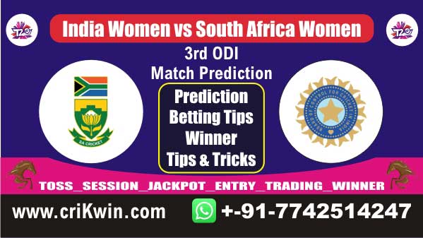 RSAW vs INDW Womens ODI Today Match Prediction Who Will Win