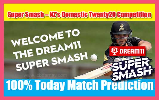 Super Smash T20 Today Match Prediction NK vs CTB 22nd Sure Win