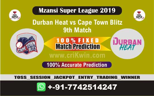 MSL T20 2019 Today Match Prediction CTB vs DUR 9th Who Will Win