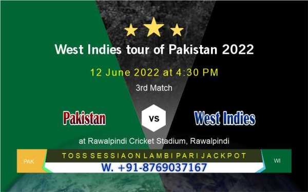 Pakistan vs West Indies 3rd ODI 100% sure match prediction Who will win today cricket prediction sites Get True Astrolgy Winner Reports