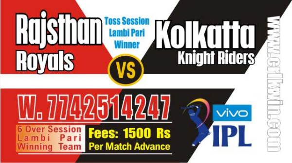 IPL 2019 Kolkatta vs Rajasthan 21st Match Prediction Tips Who Win Today