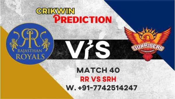 IPL 2021 Hyderabad vs Rajasthan 40th Match 100% Match Prediction