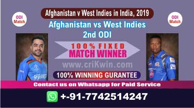 2nd ODI Today Match Prediction WI vs AFGH Match Who Will Win today