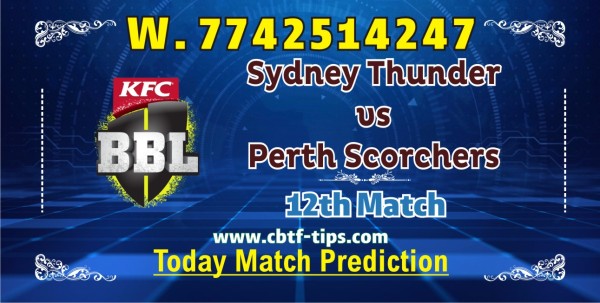 100% Sure Today Match Prediction SYT vs PRS BBL T20 Win Tips