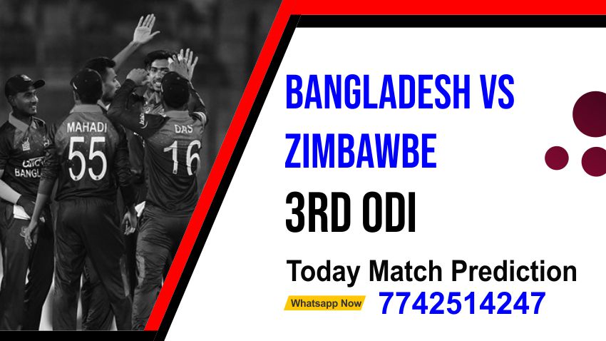 Bangladesh Series With Zimbabwe ODI, Match 3rd: Bangladesh vs Zimbabwe Today Match Prediction Ball By Ball