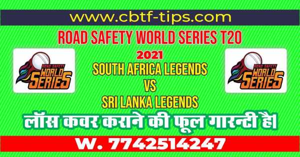100% Sure Today Match Prediction SL-L vs SA-L Road Safety T20 Win Tips