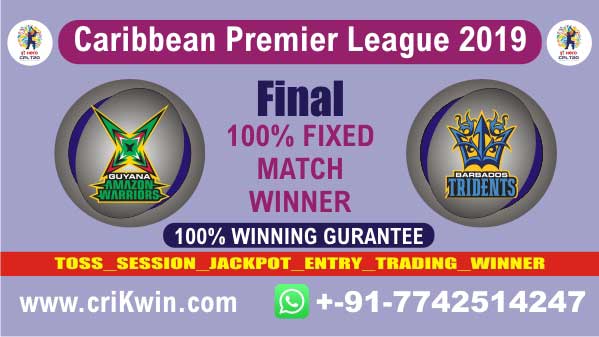 CPL 2019 Today Prediction BT vs GAW Final Match Who Will Win